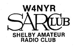 W4NYR SARCLUB SHELBY AMATEUR RADIO CLUB trademark