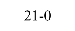21-0 trademark