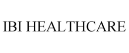 IBI HEALTHCARE trademark