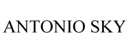 ANTONIO SKY trademark
