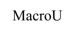 MACROU trademark