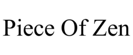 PIECE OF ZEN trademark