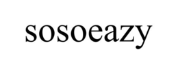 SOSOEAZY trademark