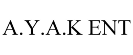 A.Y.A.K ENT trademark