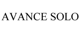 AVANCE SOLO trademark