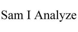 SAM I ANALYZE trademark