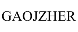 GAOJZHER trademark