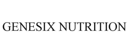 GENESIX NUTRITION trademark