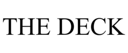 THE DECK trademark
