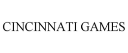 CINCINNATI GAMES trademark