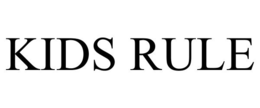 KIDS RULE trademark