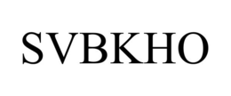 SVBKHO trademark