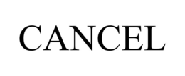 CANCEL trademark