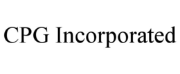 CPG INCORPORATED trademark