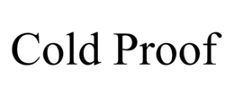 COLD PROOF trademark