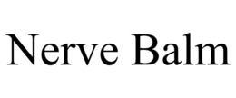 NERVE BALM trademark