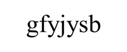 GFYJYSB trademark