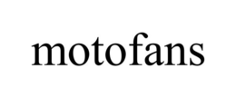 MOTOFANS trademark