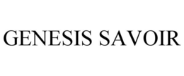 GENESIS SAVOIR trademark