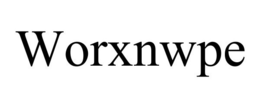 WORXNWPE trademark