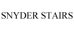 SNYDER STAIRS trademark