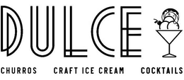 DULCE CHURROS CRAFT ICE CREAM COCKTAILS trademark