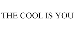 THE COOL IS YOU trademark