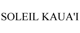 SOLEIL KAUA'I trademark
