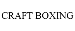 CRAFT BOXING trademark