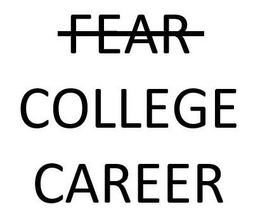 FEAR COLLEGE CAREER trademark
