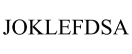 JOKLEFDSA trademark