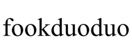 FOOKDUODUO trademark