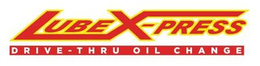 LUBE X-PRESS DRIVE-THRU OIL CHANGE trademark