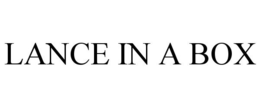 LANCE IN A BOX trademark