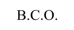 B.C.O. trademark