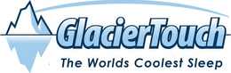 GLACIERTOUCH THE WORLDS COOLEST SLEEP trademark