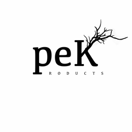 PEK PRODUCTS trademark