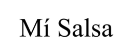 MÍ SALSA trademark