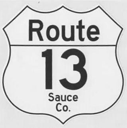 ROUTE 13 SAUCE CO. trademark