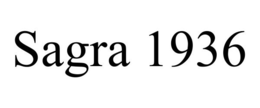 SAGRA 1936 trademark