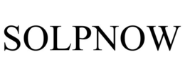 SOLPNOW trademark
