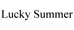 LUCKY SUMMER trademark