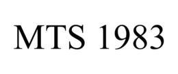 MTS 1983 trademark