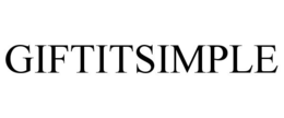 GIFTITSIMPLE trademark