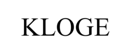 KLOGE trademark