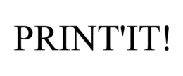PRINT'IT! trademark