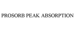 PROSORB PEAK ABSORPTION trademark