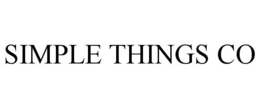 SIMPLE THINGS CO trademark