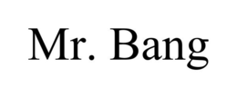 MR. BANG trademark