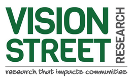 VISION STREET RESEARCH RESEARCH THAT IMPACTS COMMUNITIES trademark